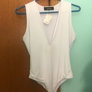 White bodysuit NWT